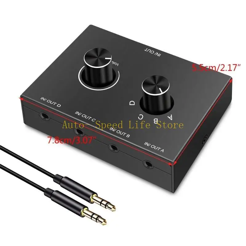 02DA SPLITTER BOX SWITIO SWITCHER SPECEPER SPECEPER
