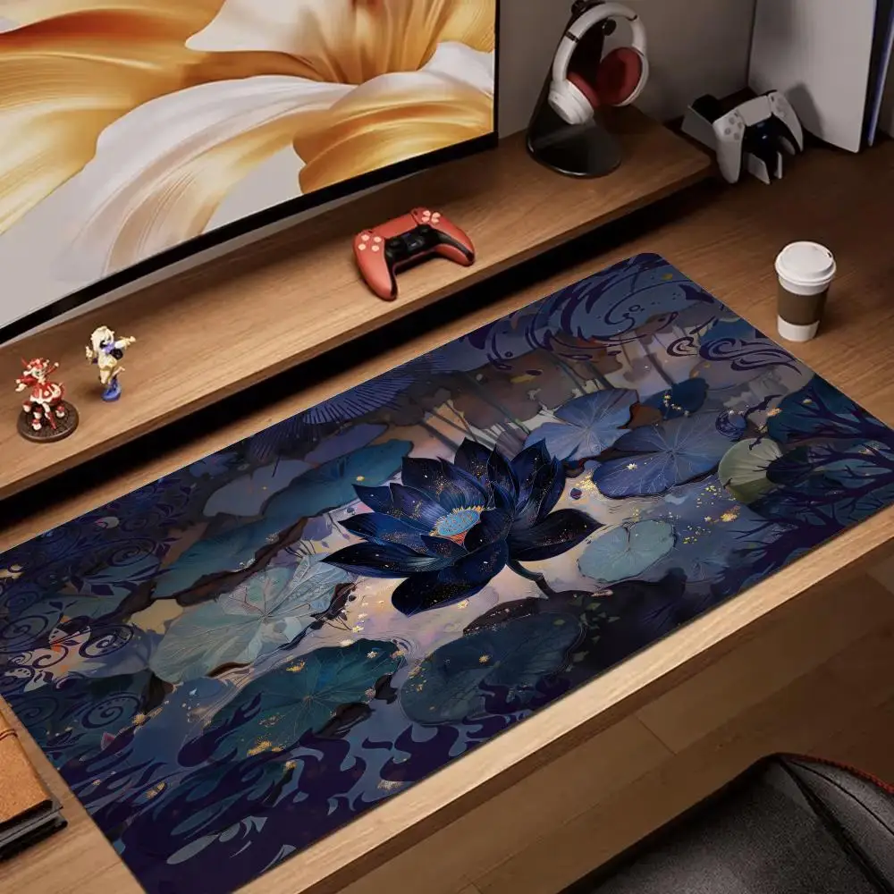 

Dark lotus Mouse Pad magic playmat desk mat gaming mats pc accessories expansion pad rubber anti-slip Suitable for work and game
