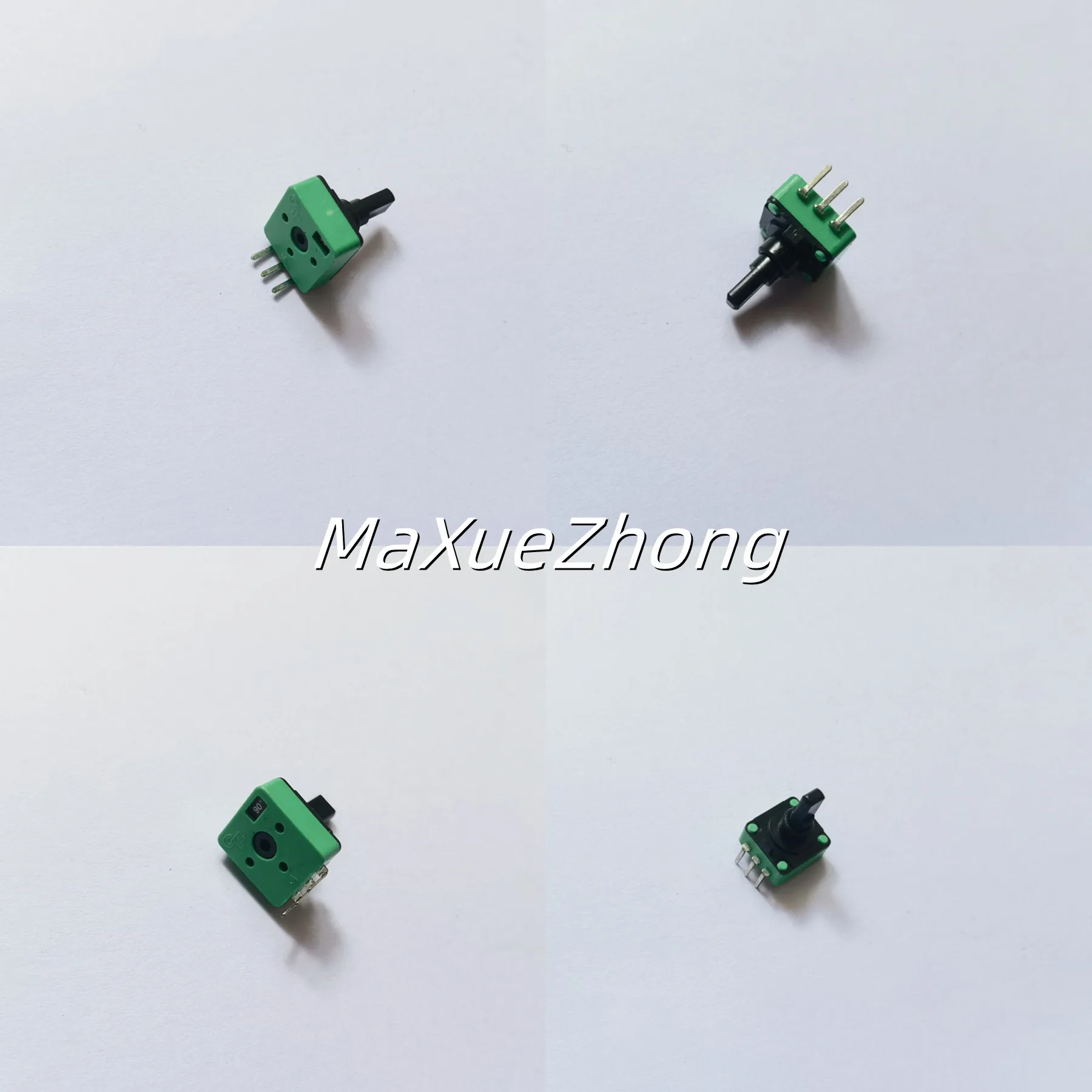 Original new 100% R0909N-B-B5K-10FF vertical single-connection angular potentiometer 90 degree B5K handle length 10MM (SWITCH)