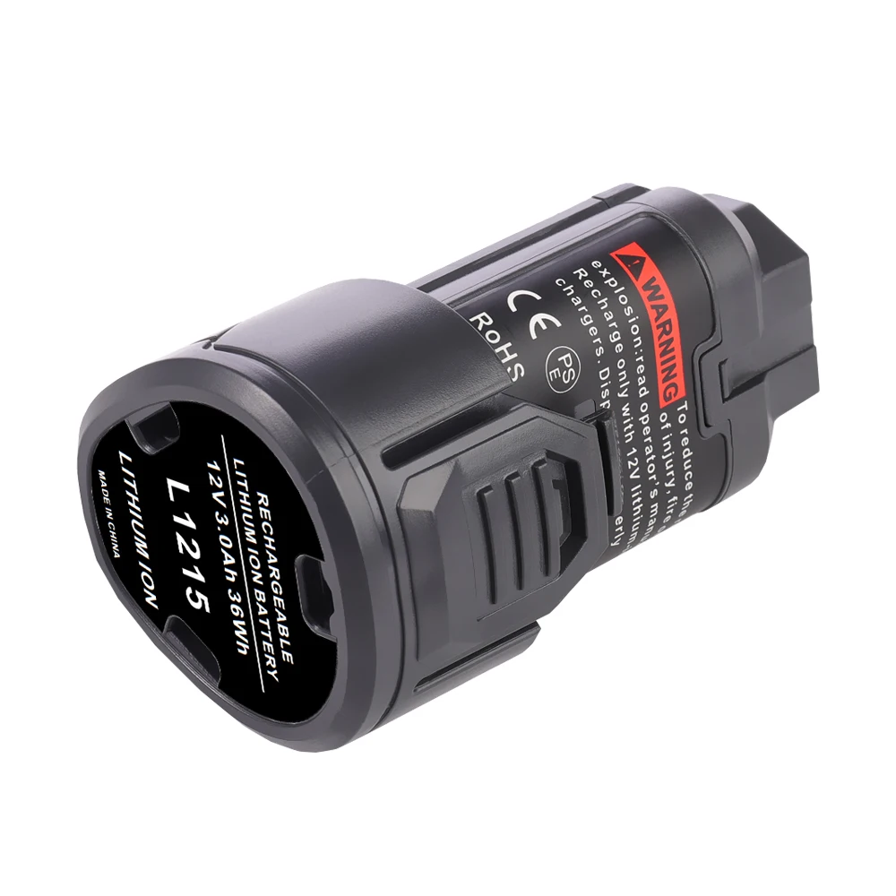 Akumulator Li-Lon 12V 3.0Ah L1215 do AEG Ridgid L1215 BS12C,BS12C2,BSS12C L1215P L1215R akumulator do elektronarzędzi