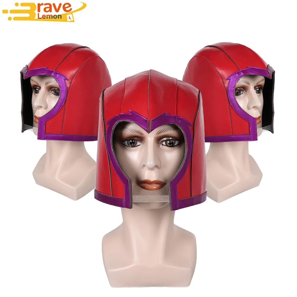 مغناطيسي تأثيري لعب الأدوار القبعات الدعائم فيلم سوبر الشرير X خوذة قناع ملابس تنكرية اكسسوارات الرجال هالوين الدعاوى الحفلات #1