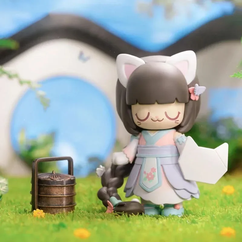 كيمي ميكي أربعة مواسم قصة سلسلة صندوق أعمى صندوق غامض Caixa Sorpresa الفتيات شخصيات كرتونية لطيف نموذج هدية عيد ميلاد