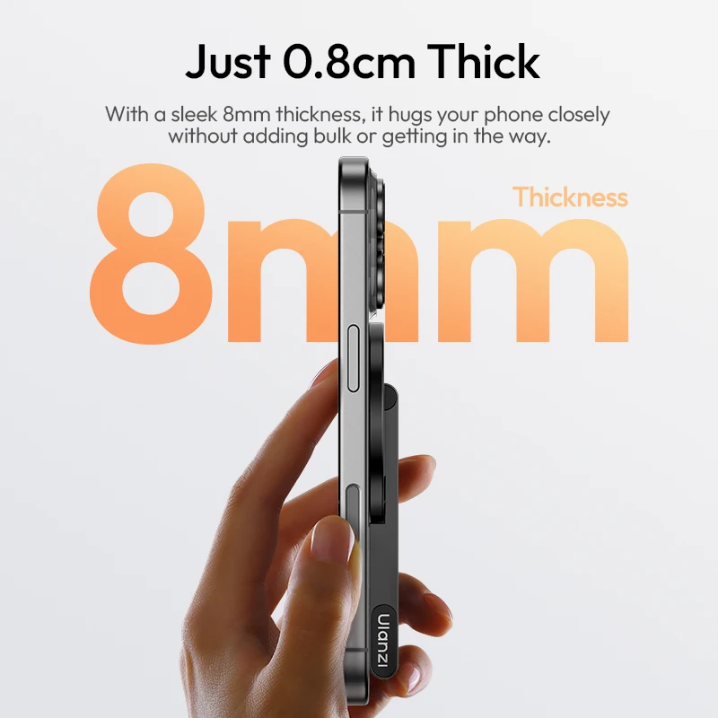 Ulanzi MA60 Mobile Holder Foldable Magnetic Tripod With Magnetic Ring Selfie Phone Mount Desktop Tripod For iPhone Android