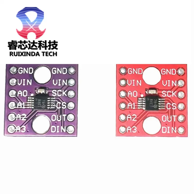 

16 Bit I2C IIC ADS1118 Converter Module ADC Board For RPi Level Translation Amplifier SPI communication interfaceNEW