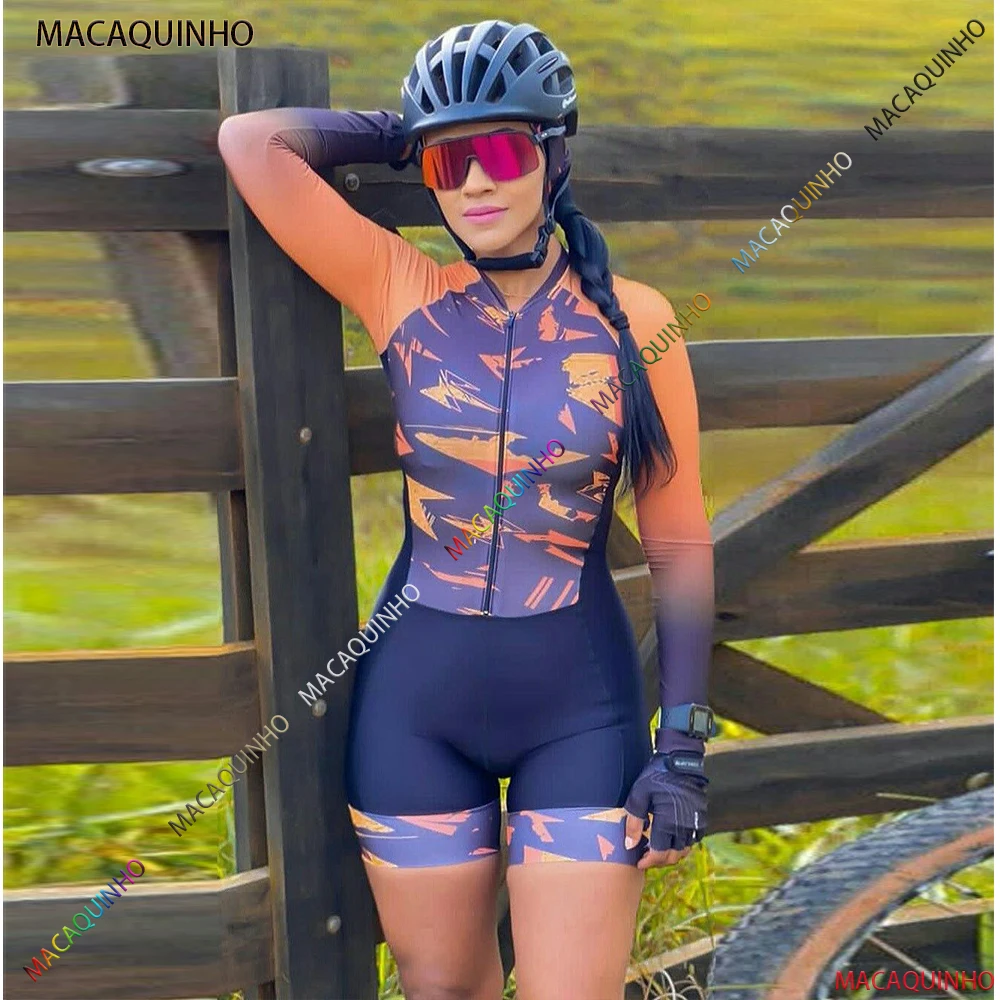 Macaquinho Feminino Ciclismo Promotion Kafiti Cycling Suit 2022 Free Shipping To Brazil Jumpsuit