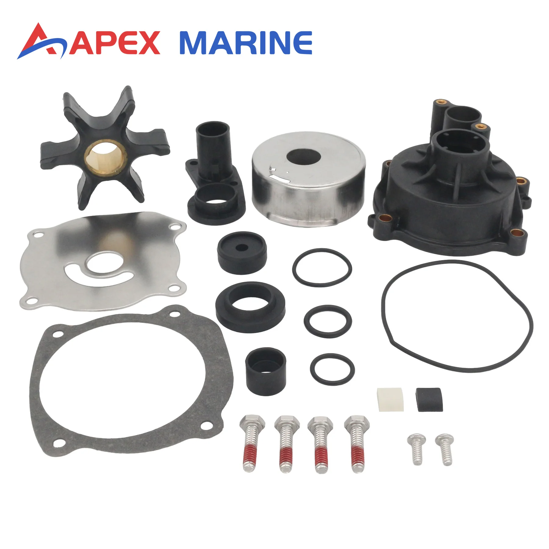 

Water Pump Repair Kit Fits Sierra 18-3390 18-3392 GLM 12102 12104 Mallory 9-48203 9-48210 OBR Red Rhino JE-410 SEI 96-306-01AK