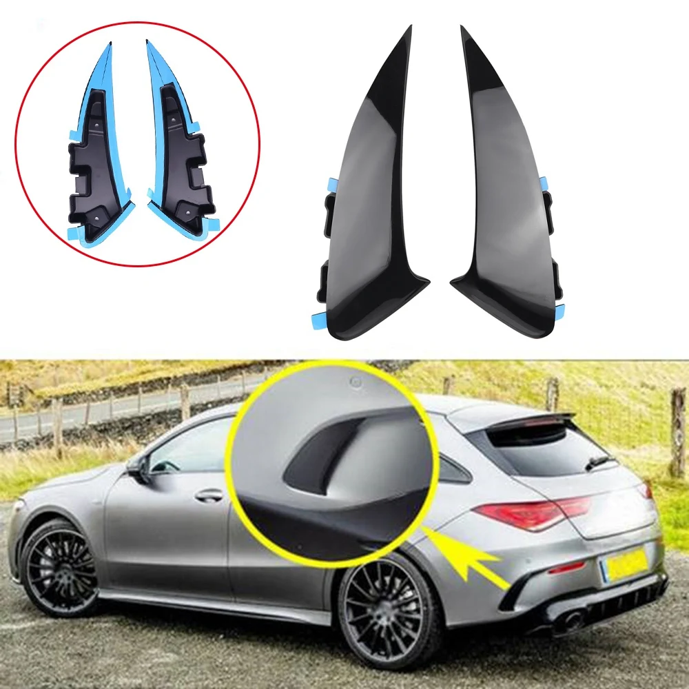

Classy-Rear Bumper Spoiler Air Vent Outlet Trim Cover For Mercedes-Benz CLA Class C118 CLA200 CLA250 CLA45 AMG 2020+