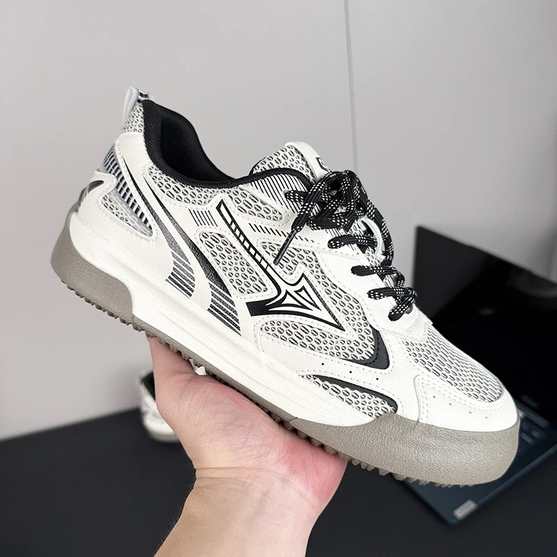 

Модная белая удобная обувь на толстой подошве, лето 2022, осень, новая мужская повседневная обувь, четыре сезона, мужские кроссовки на мягкой подошве, мужская обувь