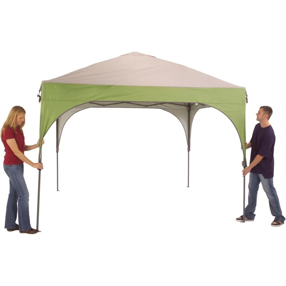 Sun Shelter, Sun Shelter with Wheeled Carry Bag Sets Up in About 3 Mins, 7x5ft, 10x10ft, or 12x12ft Canopy