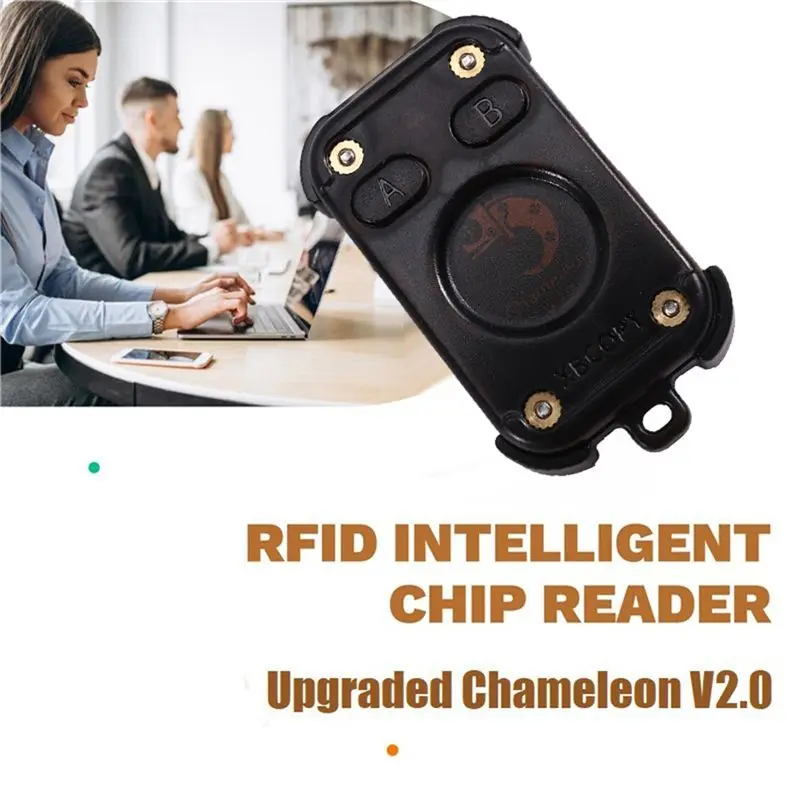 Chameleon V2.0 RFID Smart Chip Reader Emulator+ 125K 13.56M 4XUID Keychain Card Decode-Y41A