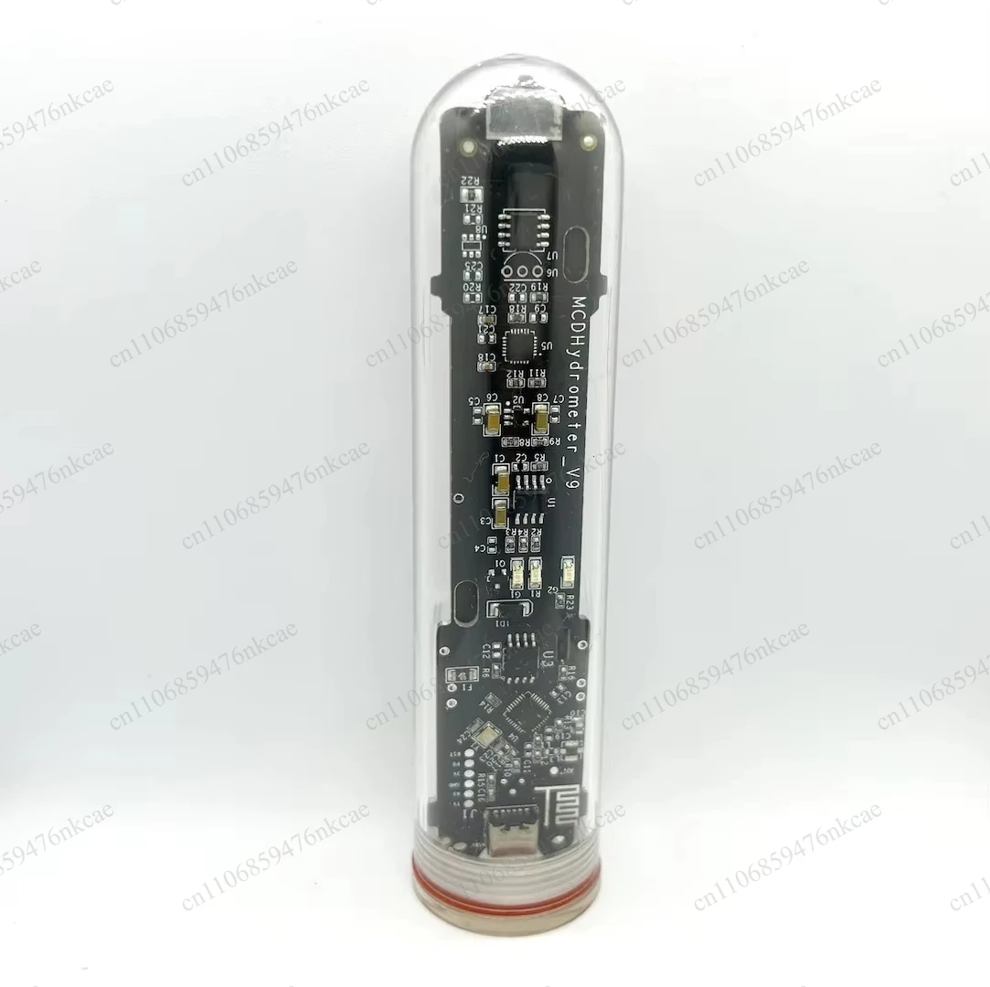 Wireless Home Brewing Liquid Density Meter and Thermometer (excluding Wireless Charger)