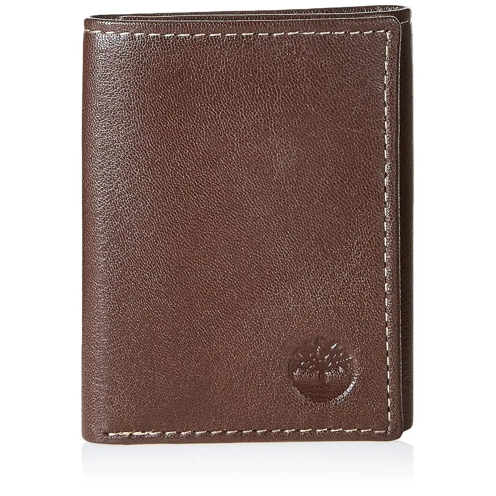 

Free ShippingMen's Leather Trifold Wallet with ID Window