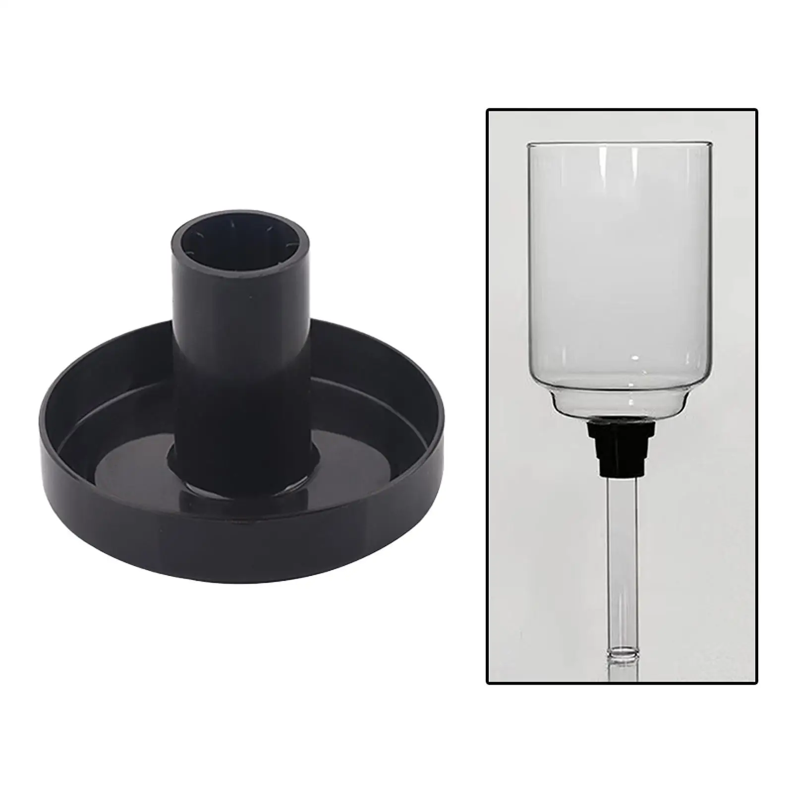 Household Siphon Brewer Upper Vessel Lid Replacement Coffee Maker Siphon Pot Accessory for Daily Use
