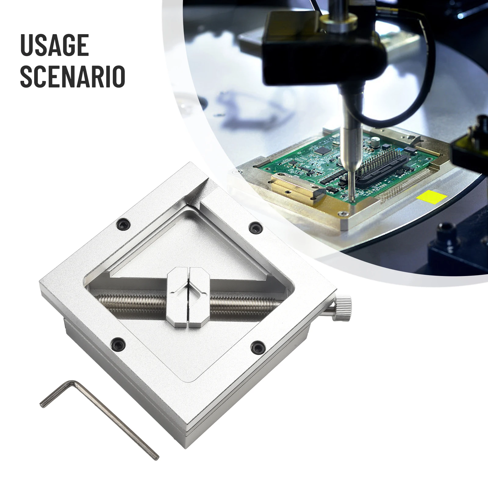 For BGA Reballing Fixture Jig For 90mm Platforms With 10 Stencils Designed For Use In Automated And Manual Rework Environments