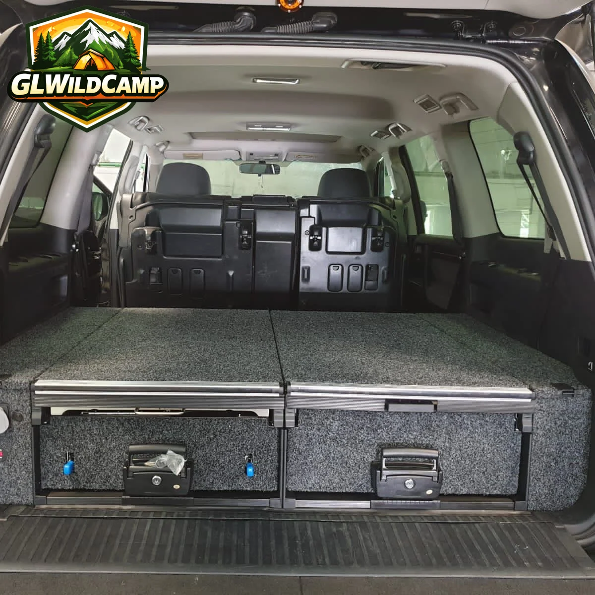 Offroad SUV Car Drawer Tools System for  Wrangler XJFor Ram ranger hilux np300 tacoma