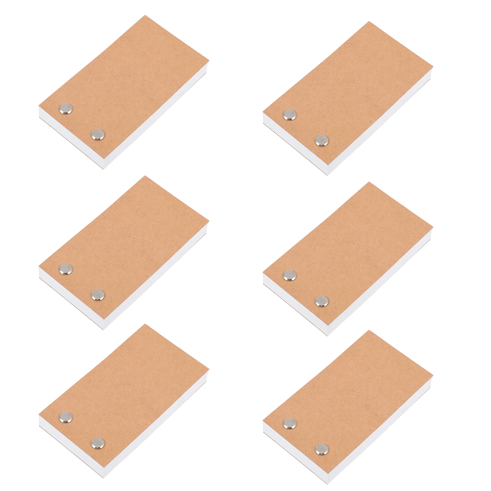 6pcs Flipbook Paper Sewn Binding Drawing Pads Sketch Books For Kids Art Keepsake Household Multi-Function Creative Drawing