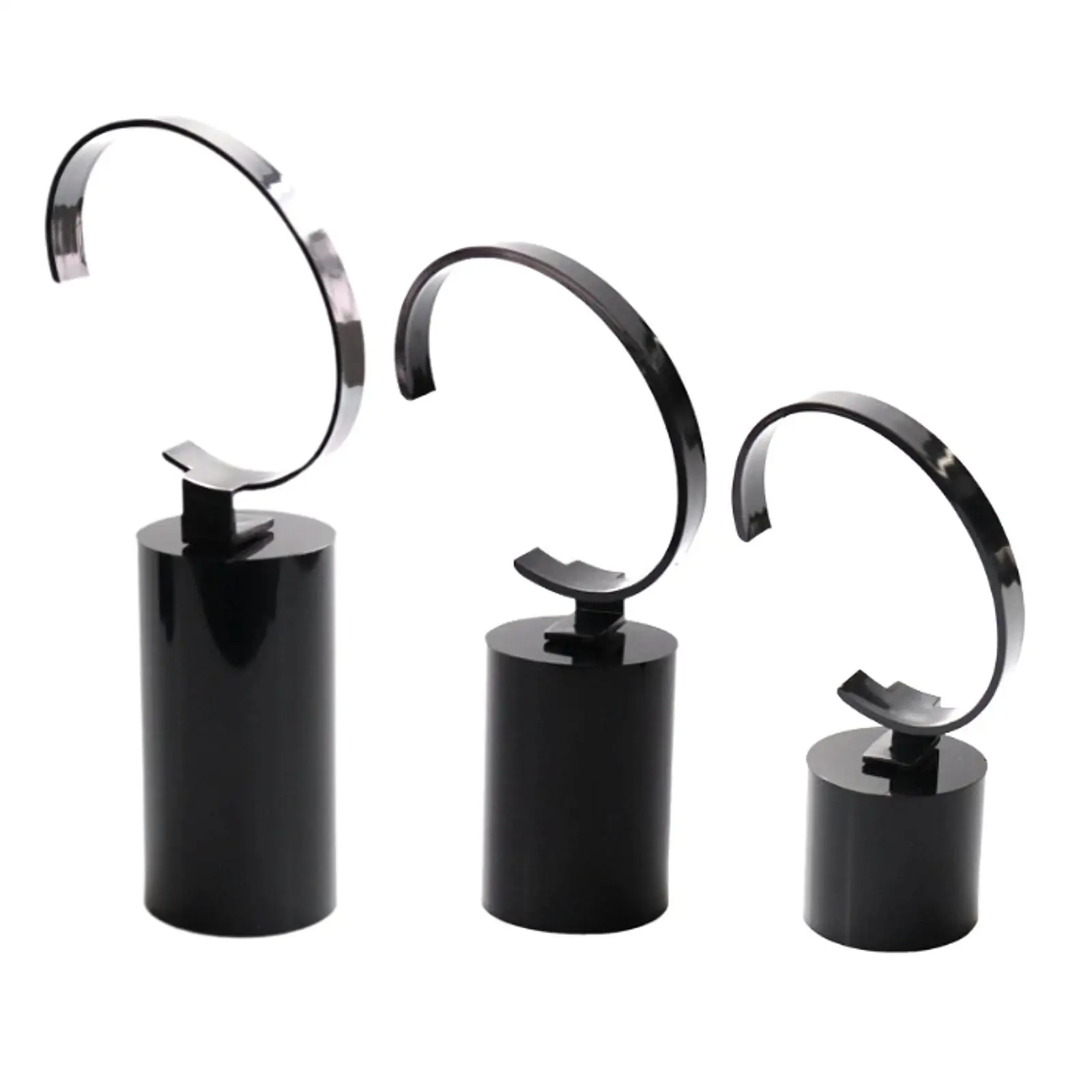 Watch Display Stand Multifunction C Shape Storage Single Wrist Watch Holder for Home Retail Sales Store Counter Sale Show