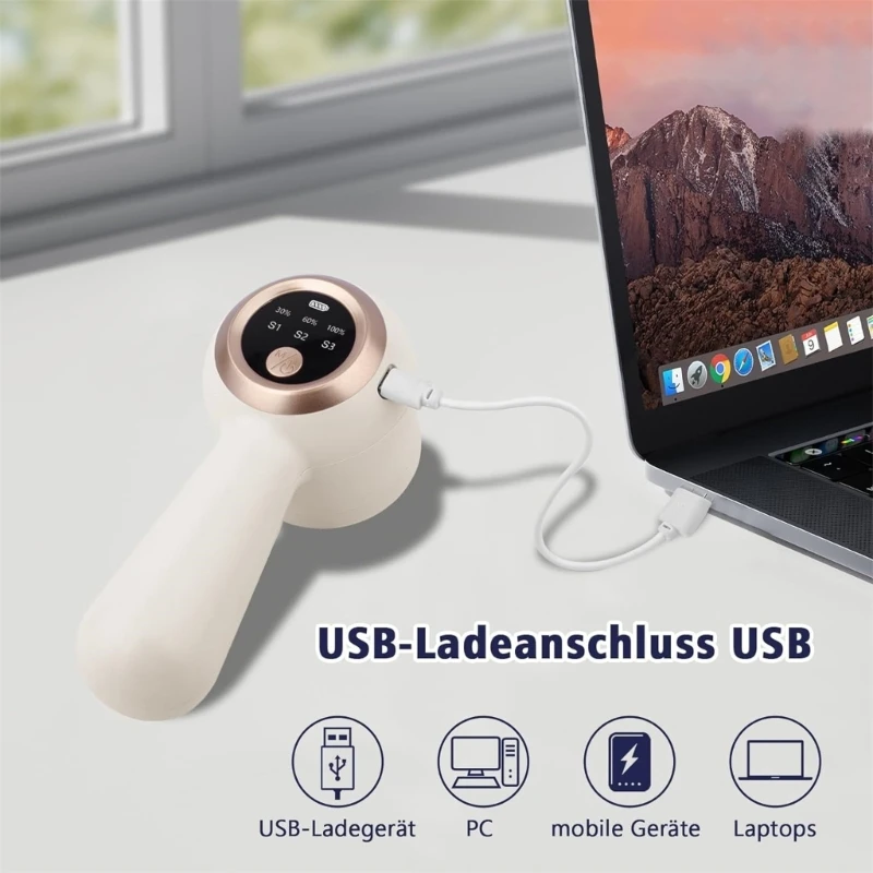 Afeitadora de tela portátil, 3 modos, recargable, para ropa, suéter eléctrico