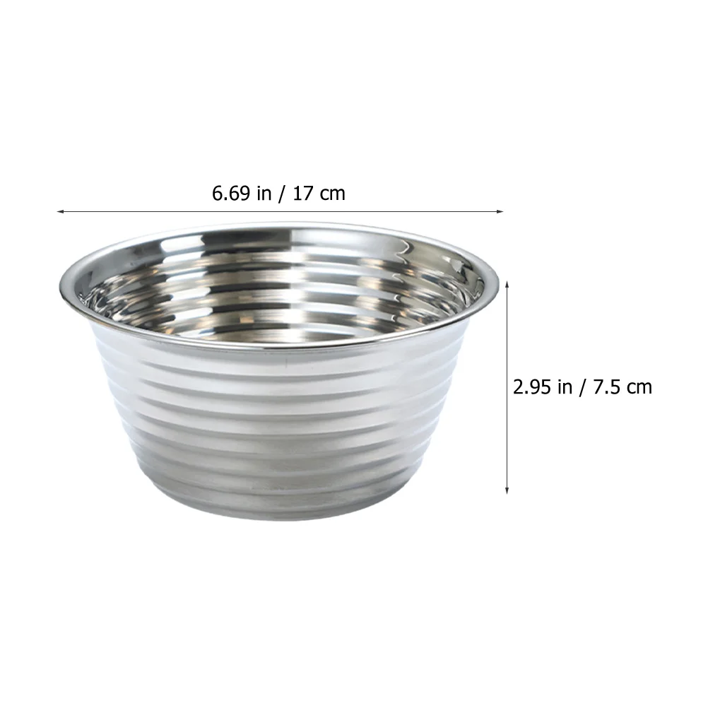 وعاء حساء من الفولاذ المقاوم للصدأ، طبق تقديم للسلطة والفواكه والخضروات، مستلزمات المطبخ، حاوية طعام على الطراز الكوري، حوض الطبخ #2