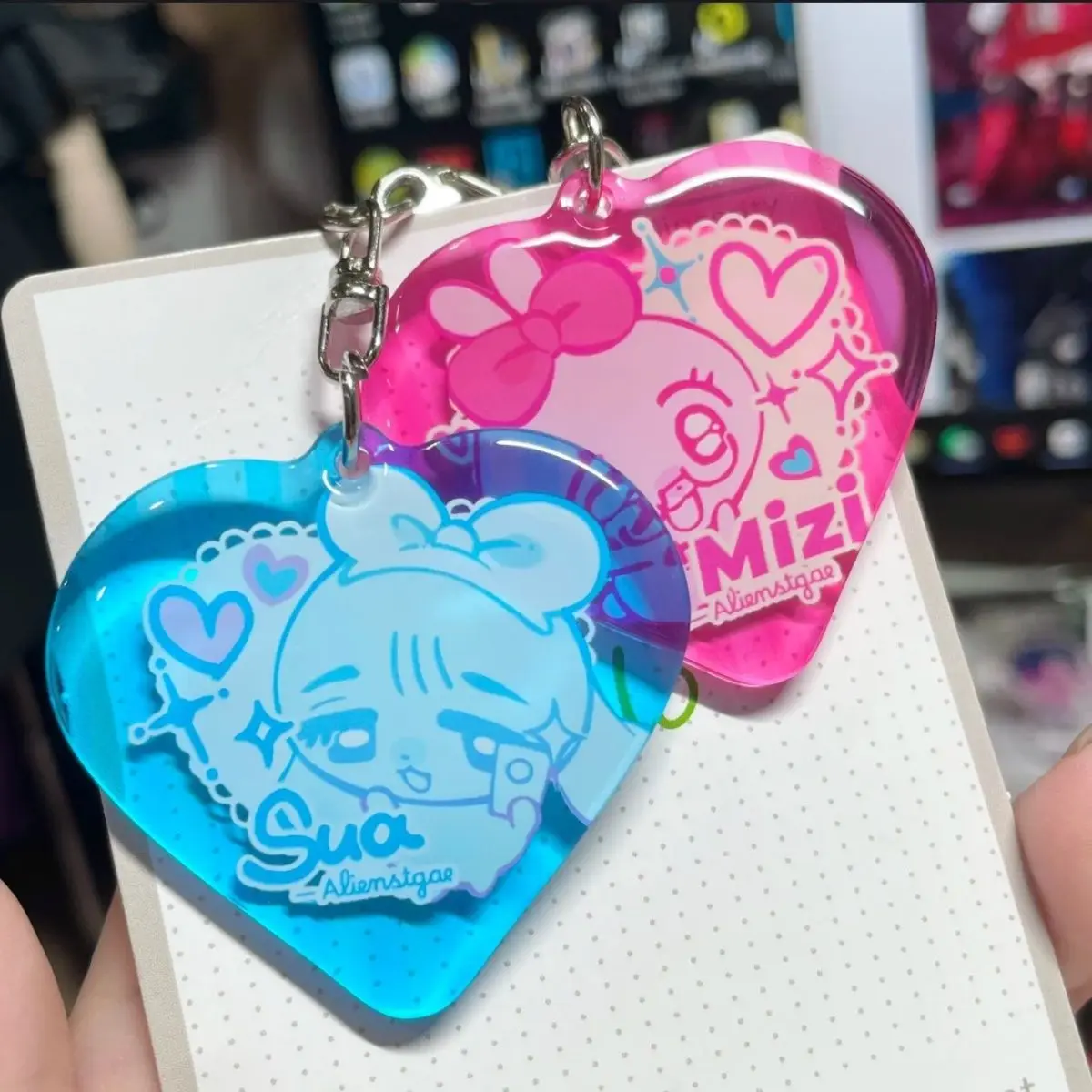 الغريبة المرحلة أنيمي إيفان تيل Ivti رائعتين الشكل الاكريليك المعبود قلادة سيارة كيرينغ حقيبة الظهر المفاتيح طالب هدية عيد ميلاد