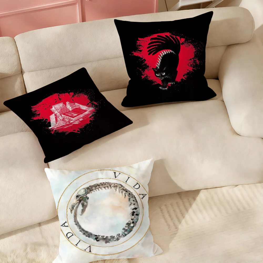 Singer C-canserbero Another Five Pillow Case Suitable For Bedrooms Living Rooms Cars Home Decoration