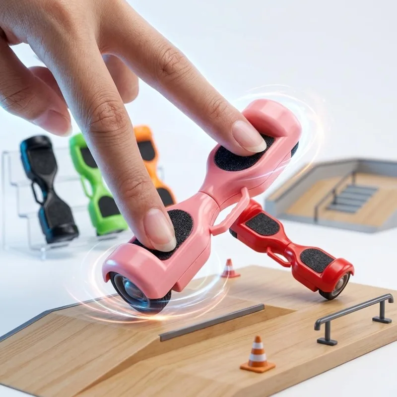 Children's Creative New Drifting Finger Balance Car Rotating Fingertip Sliding Car Colorful Fun and Cool Toy Car Gifts