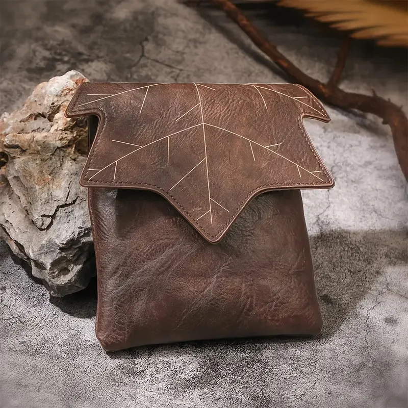 Halloween Mittelalter Renaissance Männer Und Frauen Ahornblatt Taille Tasche Viking Retro Beutel Geldbörse Karneval Party Cosplay Zubehör