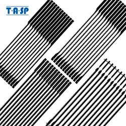 TASP 48pcs 4 Inch 105mm Pinned Scroll Saw Blades Wood Cutting for Dremel Moto Saw