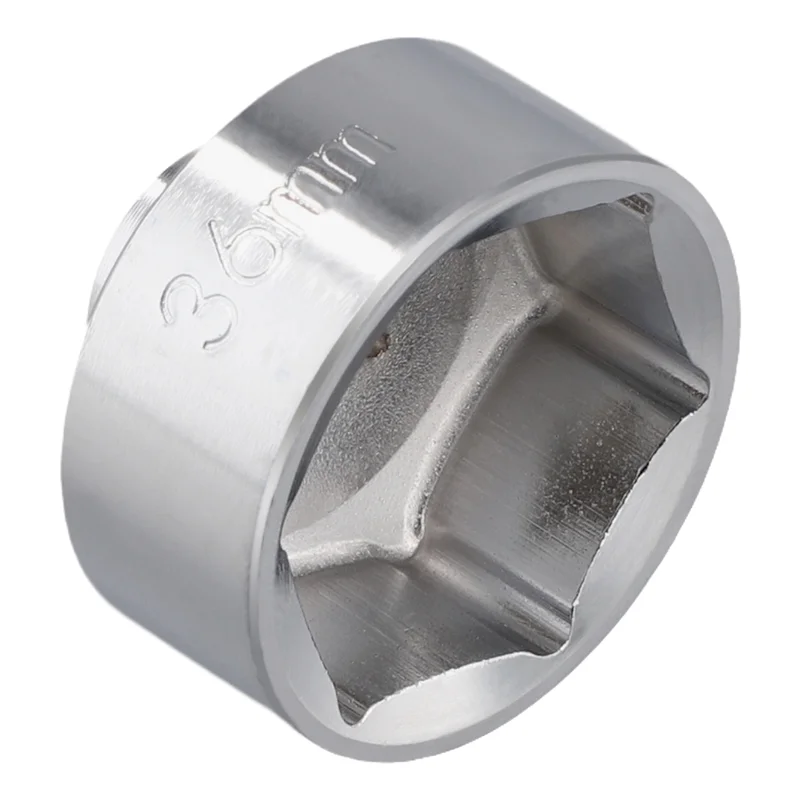ABPQ-36Mm 6 จุดกรองน้ํามันประแจซ็อกเก็ต Remover ขลุ่ยถ้วยที่อยู่อาศัย Removal