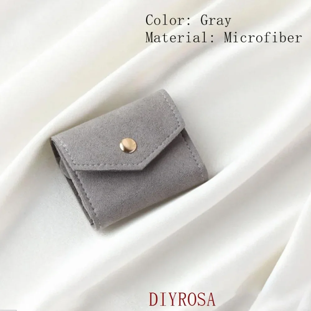 

25pcs Custom Microfiber Jewelry Pouch Bags Packaging,Soft Leather,Mini Bags,Ring Brooch,Travel Accessories,Jewelry Storage