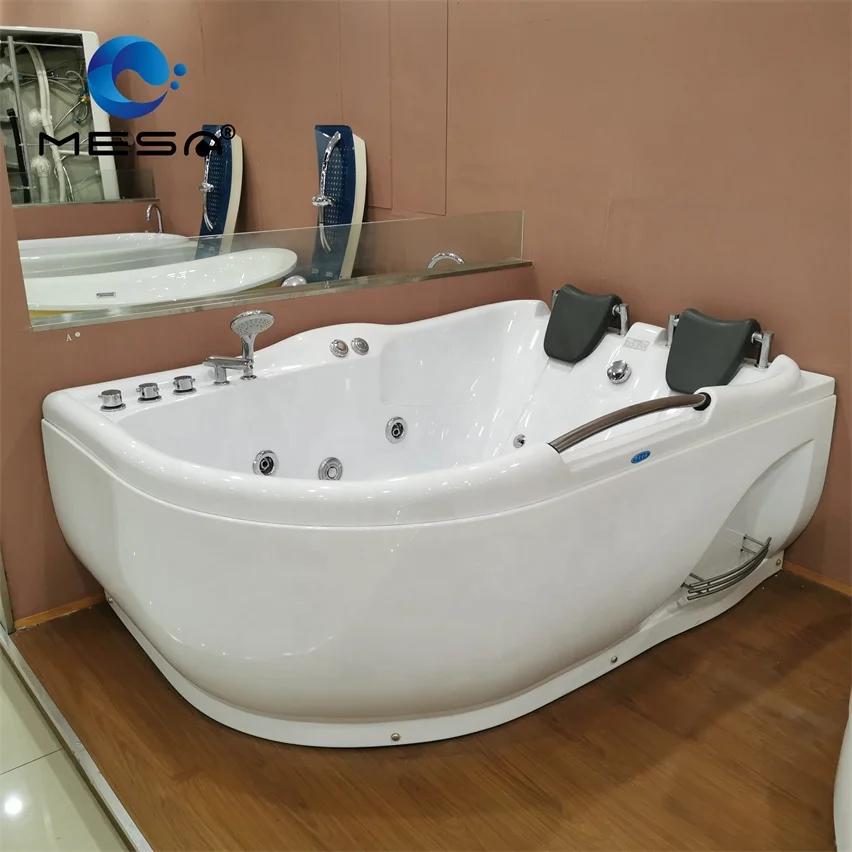Hot Selling whirlpool New Luxurious Massage Corner Bathtub With Jets