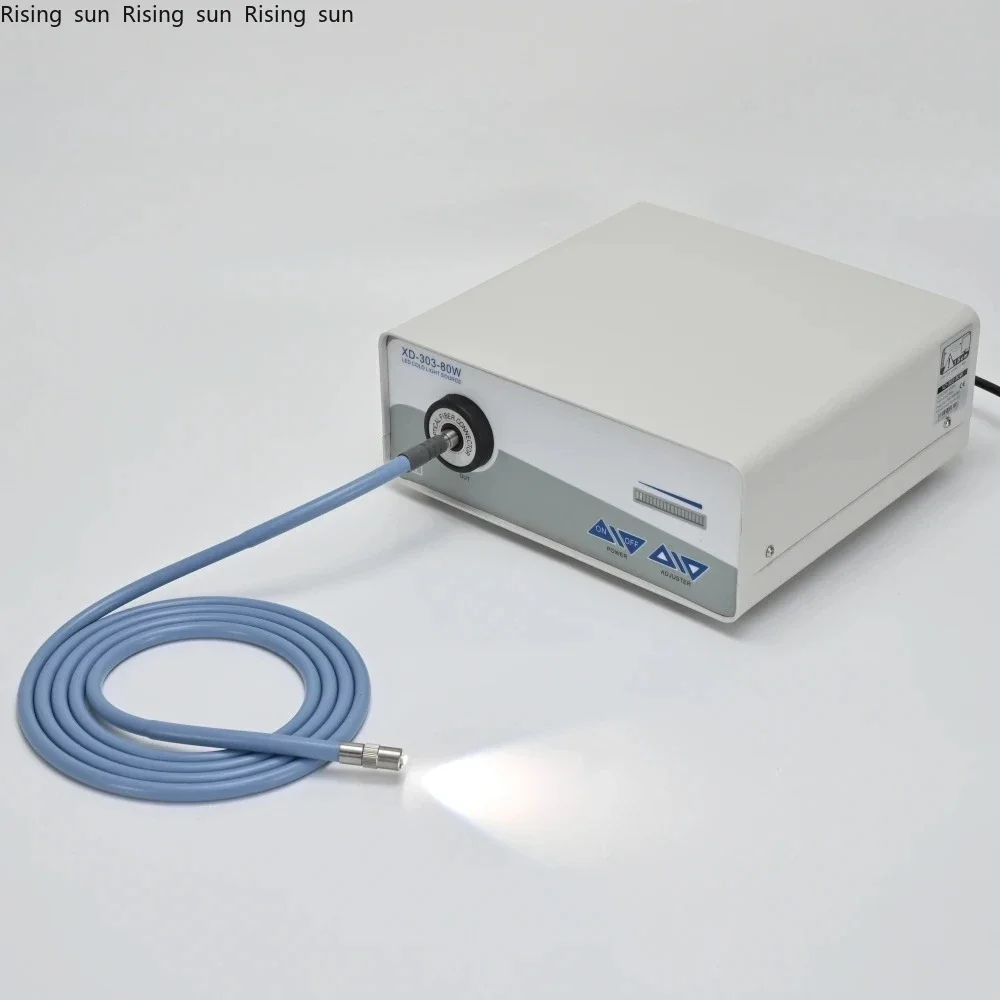 Medical 80W LED Light Source, Endoscopy Cold Light Source for Inspection or Surgery