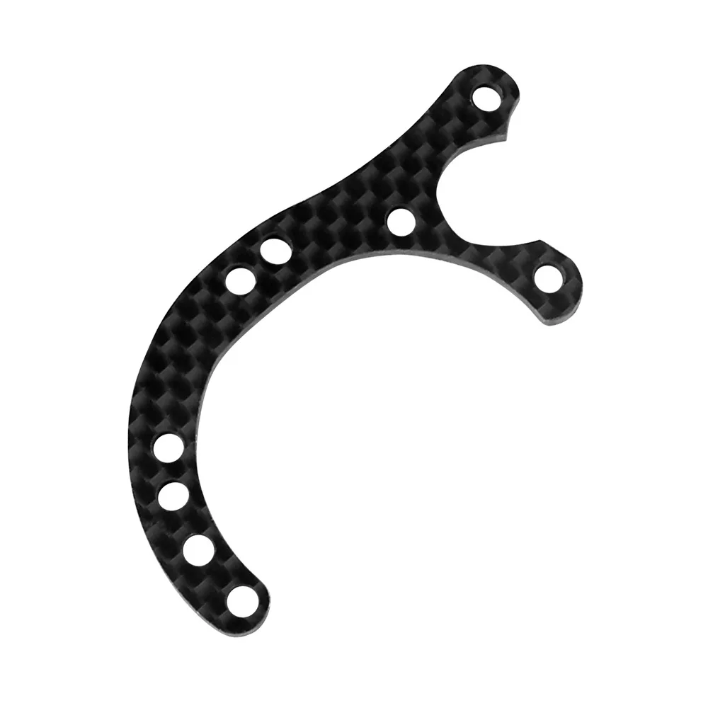 Carbon Fiber Motor Heatsink Mount Bracket for Tamiya XV01 XV-01 1/10 RC Car Upgrade Parts Accessories