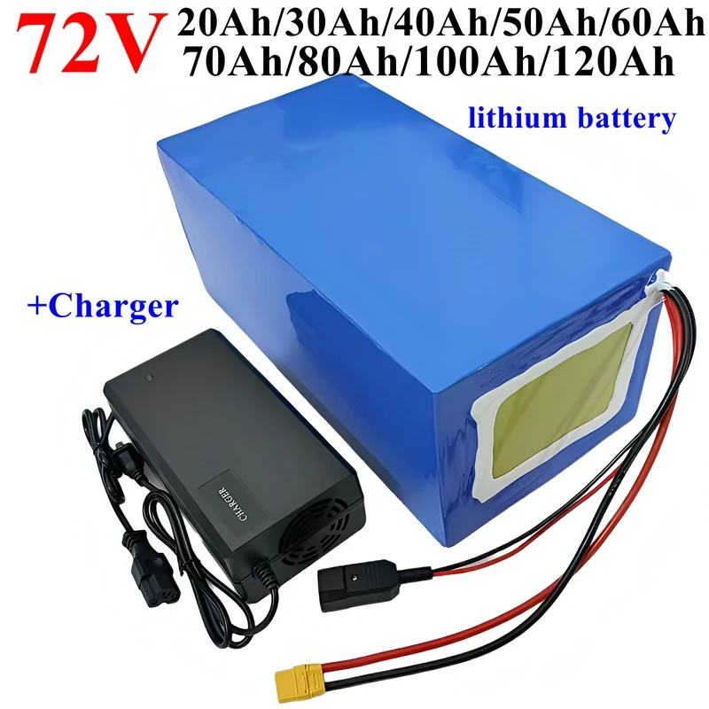 

Batterie lithium-ion 72V 100Ah 200ah 300ah lipo 3000W 5000W 8000W 15000W moteur