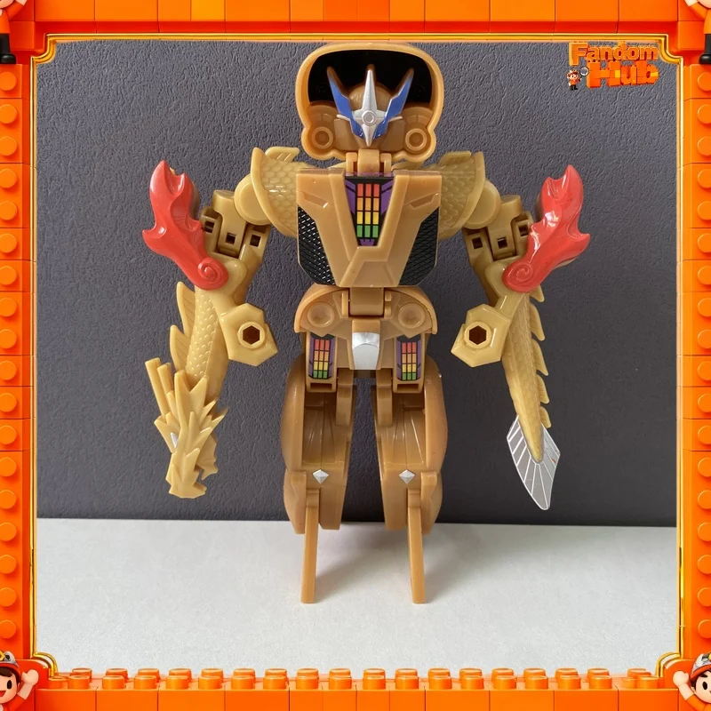 

Genuine Loose Goods Unitorobo Dragon Rabbit Transformation Action Figure Model Toy Missing Ears,No Box, Not For Perfectionist