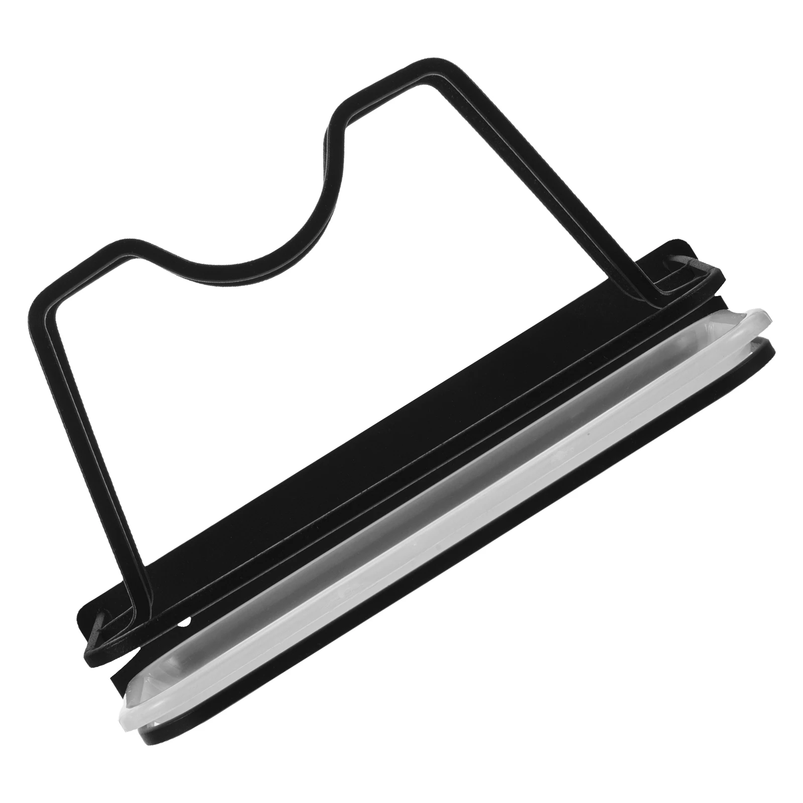 

Stainless Steel Wall Mount Pot Lid Holder No Drill Adhesive Kitchen Organization Space Saving Design Pan Lid Holder