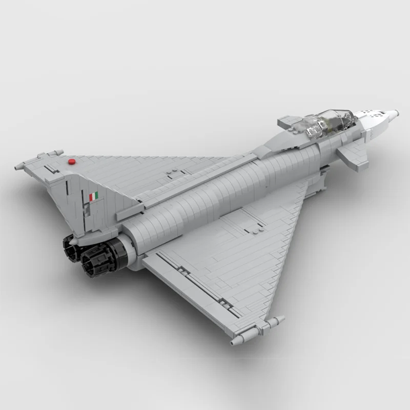 1190pcs MOC Eurofighter Typhoon System Model Building Blocks Construction Christmas Gifts Toy Creative DIY Idea Education Toys