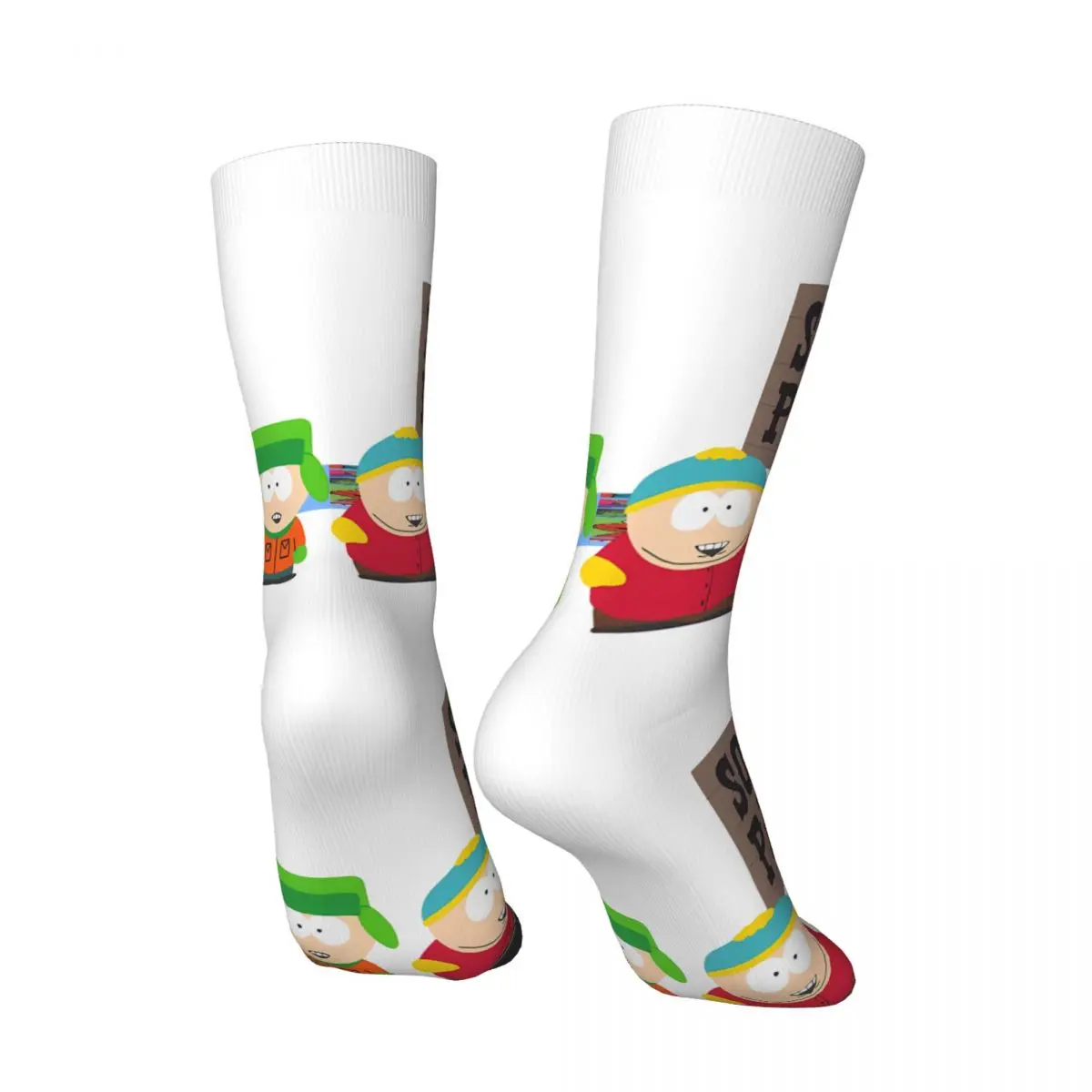 South Park Cartoon Charakter Unisex Wintersocken Outdoor Happy Socks Street Style Crazy Sock