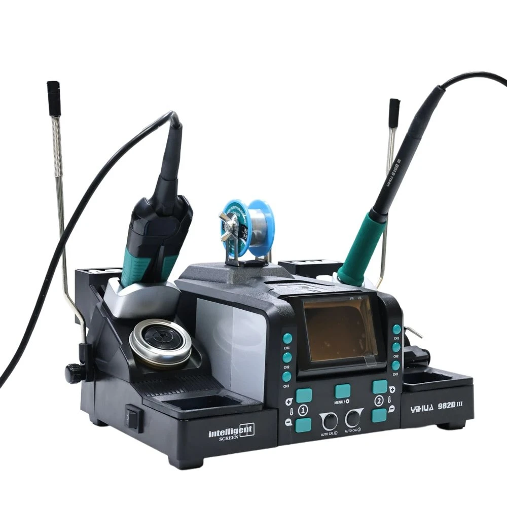 

982D-III Dual Workstation with Tilt Screen Adaptive Display Split Industrial Grade