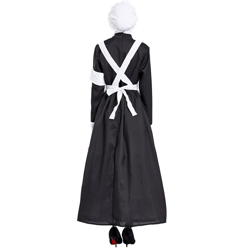 

Victorian Era Retro Nurse Cosplay Costume loween Women's Sle Night Watch Role-plang Clothing Ethnic Stage Costume