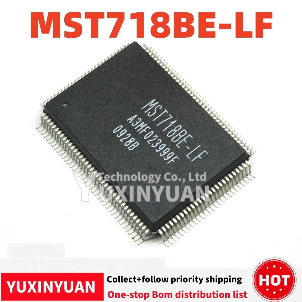1PCS MST718BE-LF MST718BE MST718 QFP    IC IN STOCK  100%good YUXINYUAN