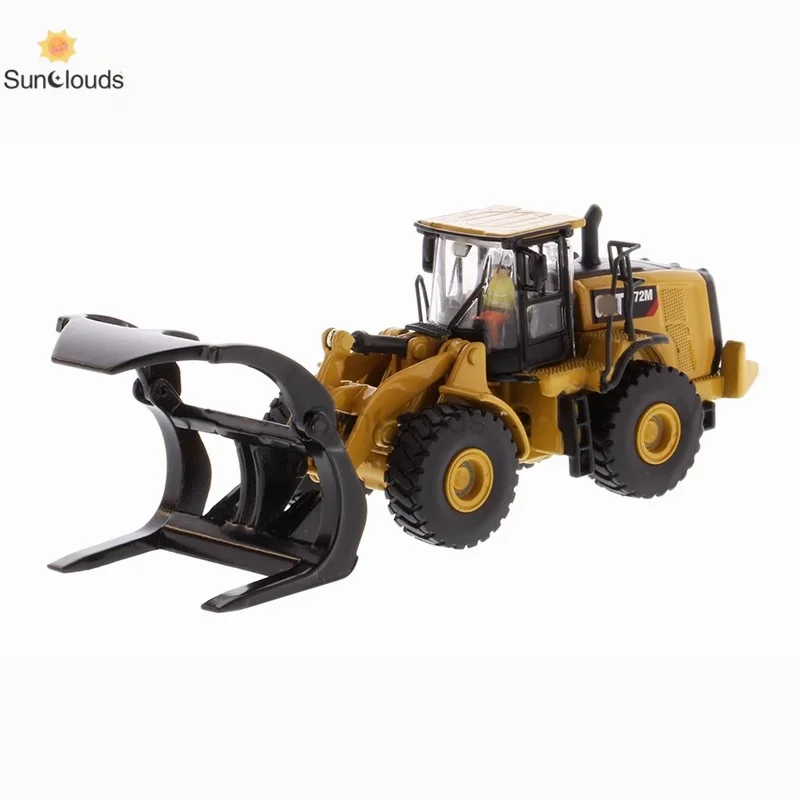 

For CATERPILLAR Alloy CAT972M Wood Loader Forklift Model 1:87 Scale Die Cast Model Toy Car & Collection Gift & Display & Souveni