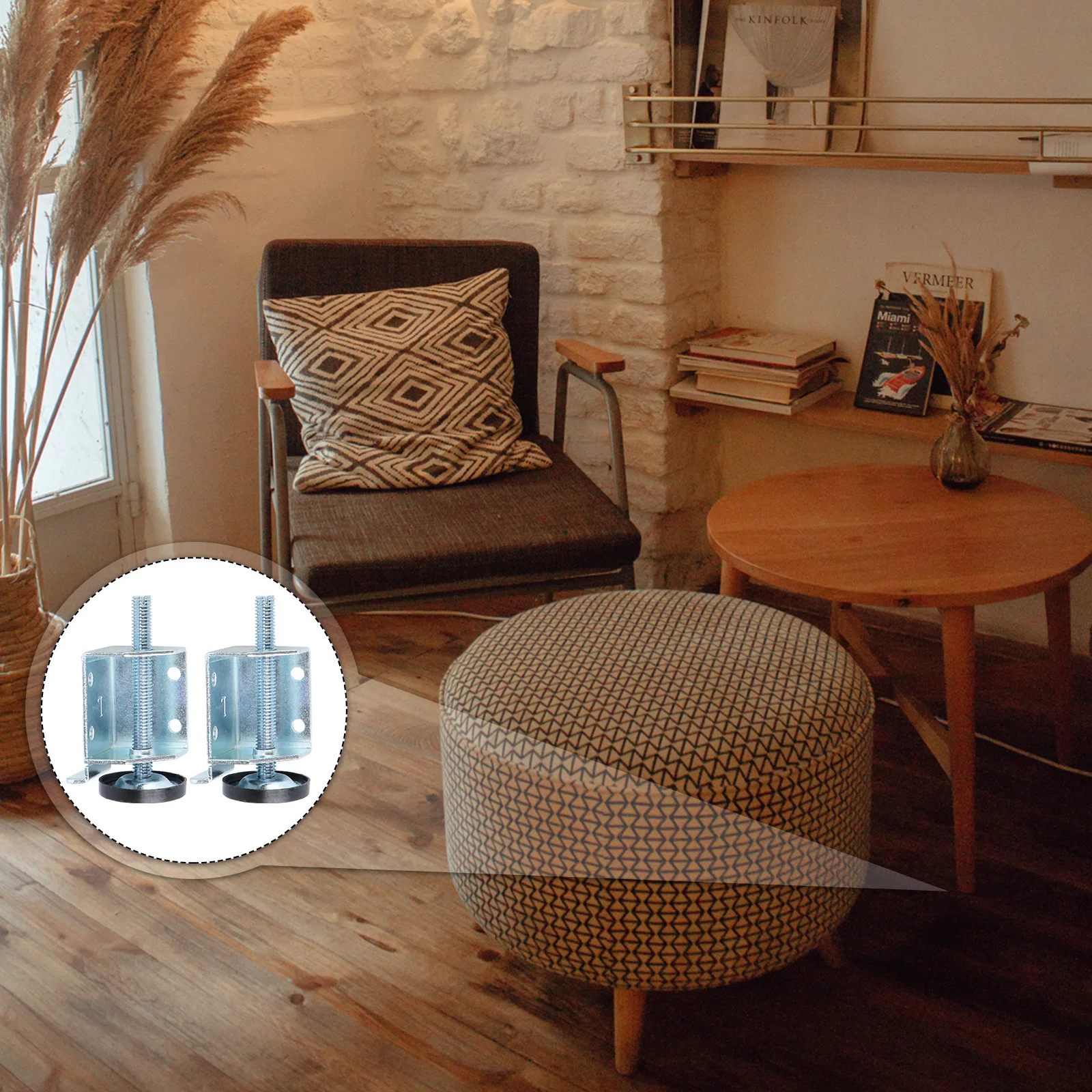 

2 пары ножек для гардероба, высококачественный прочный выравниватель ножек шкафа, мебель, защита пола, регулируемая влагостойкая защита