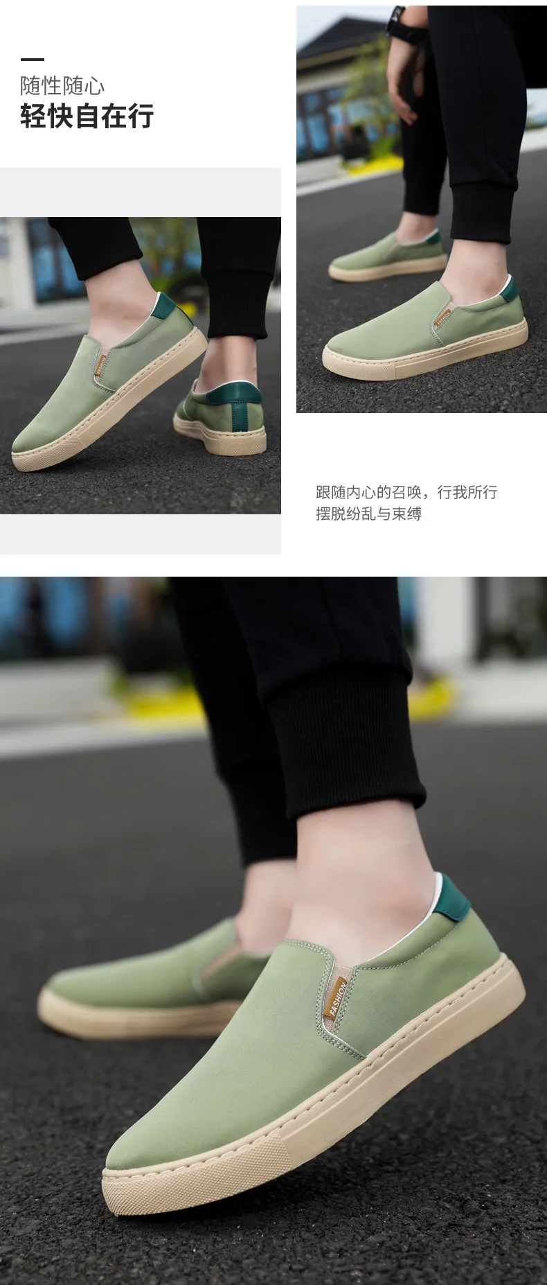 Neue weiße Slip-On-Leinenschuhe für Herren, vulkanisierte Sneakers, Studenten- und Jungen-Loafer, Espadrilles, lässige Herren-Fahr- und Golfschuhe, Größe 47 48. – Detail 22