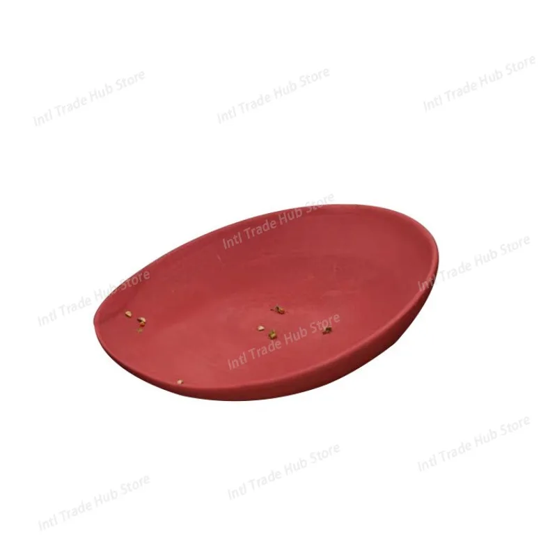 New Chinese Style Frosted Fruit Bowl, Retro Decorative Storage Tray for Hotel Showroom Entryway Dining Living Room