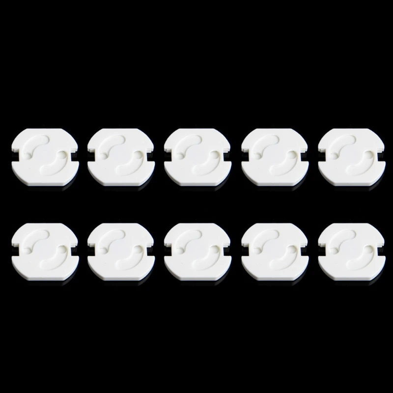 

10pcs Mains Plug Socket Cover White Baby Safety Proof Socket Lid Baby Socket Covers Child Safety Plug Guard Protector