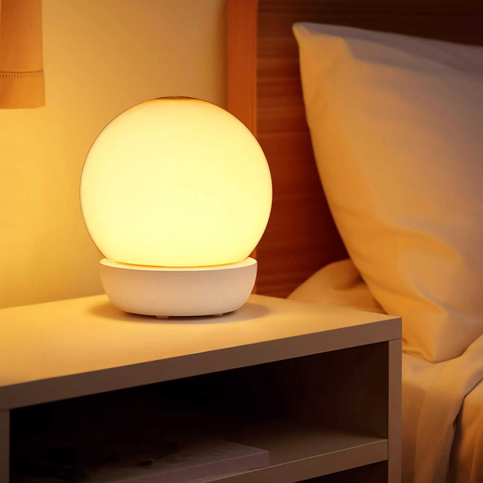 

3Pcs Globe Lamp Shade Acrylic Ball Lampshade Round Lightweight Replacement for Bedroom Living Room Outdoor Lamp Shade