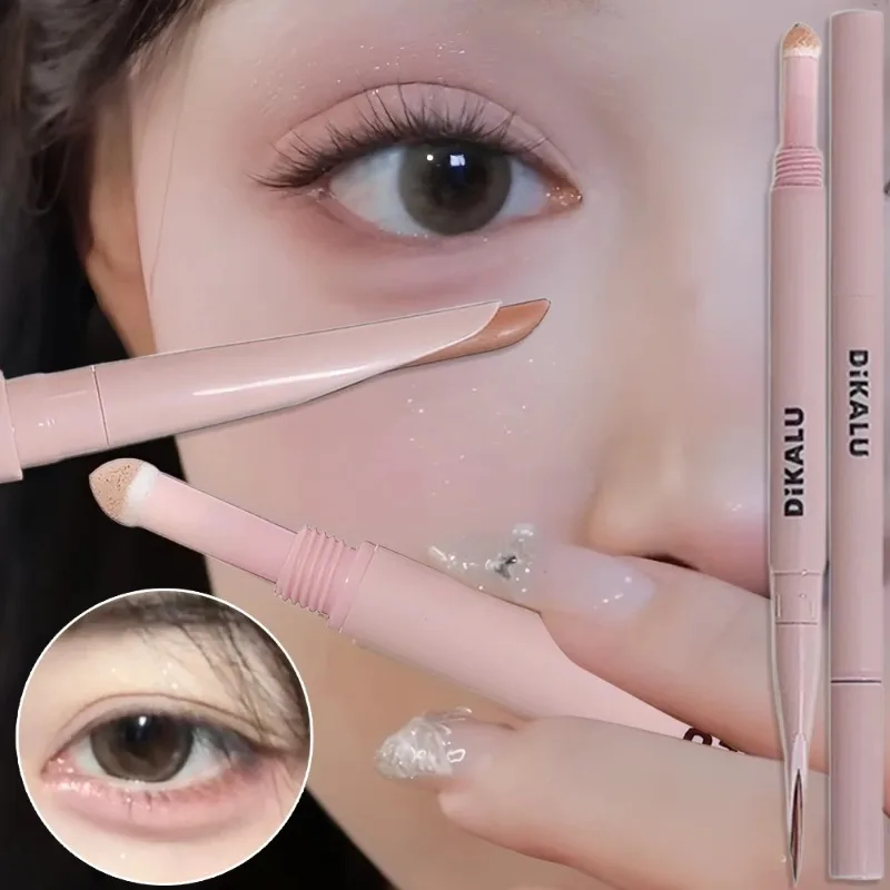 Double-ended Lying Silkworm Eyeliner Pencil Matte Aegyosal Eyeliner Shadow Pen Naturally Brightening Cream Highlight Eye Makeup