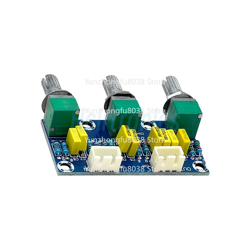 XH-M802 Passive Tone Board Amplifier Preamplifier Power Module, Low Sound Adjustment DIY Electronic PCB Board