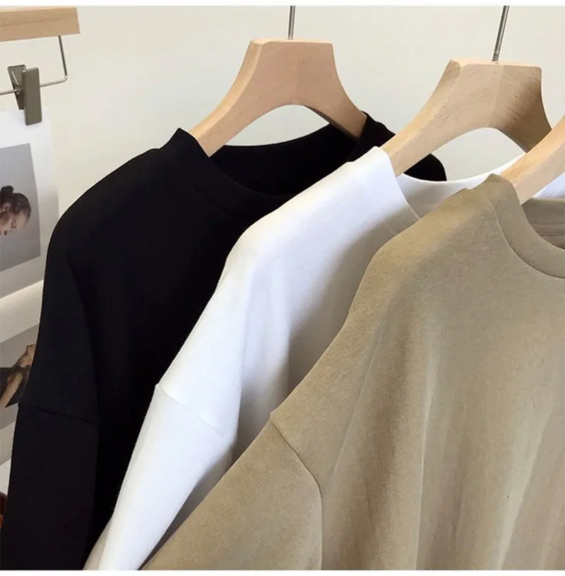 夏中空 Tシャツ女性のためのラウンドネック半袖 5XL バックレストップ韓国カジュアルファッション無地シックな Tシャツ